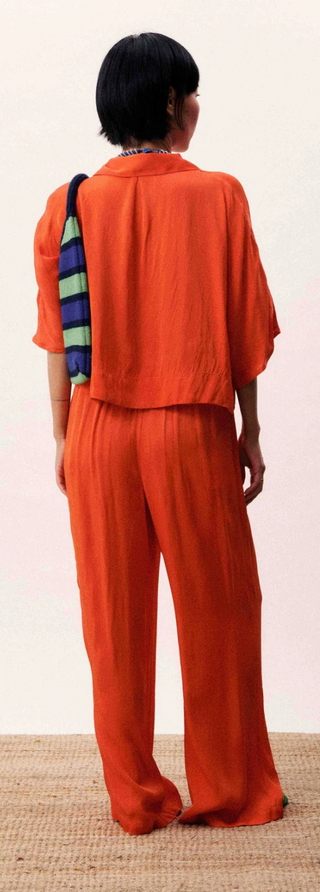 FRNCH-Ecume Pant-Rouge