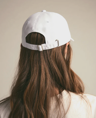 Favorite Daughter-Classic Logo Baseball Hat -White
