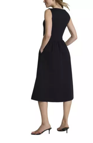 SPANX Spanxsmooth Jersey Halter Midi Dress Black