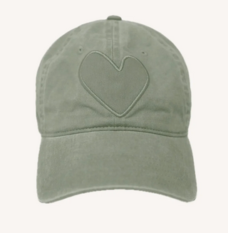 KR Imperfect Heart Hat - Green // Kerri Rosenthal