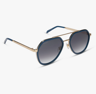 DIFF- Joey Clubhouse Blue + Brushed Gold Metal