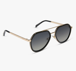 DIFF-Joey Black+ Gold Metal