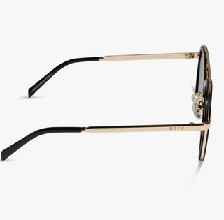 DIFF-Joey Black+ Gold Metal