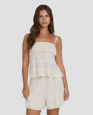 Sol Mate Tank Top - White Cap // Billabong