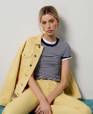 The Otto Boyfriend Jacket-Golden-Favotite Daughter
