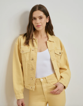 The Otto Boyfriend Jacket-Golden-Favotite Daughter