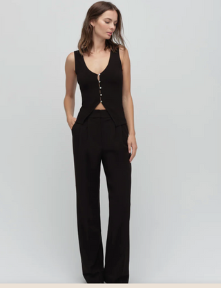Favorite Daughter-The Good Luck Top-Black