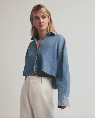 Favorite Daughter-The Crop Ex-Boyfriend Shirt