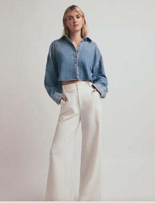 Favorite Daughter-The Crop Ex-Boyfriend Shirt
