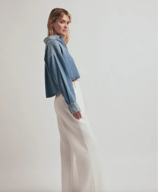 Favorite Daughter-The Crop Ex-Boyfriend Shirt