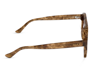 DIFF Nash Sunglasses - Ombre Tort Brown Gradient