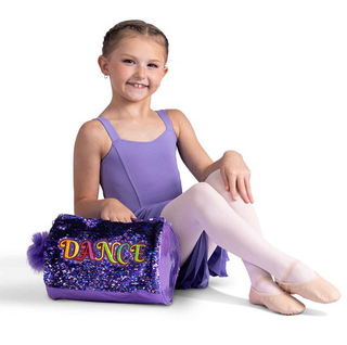 B26521 Sugarplum Sparkle Duffle Bag - Purple
