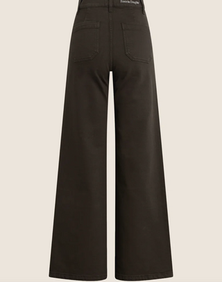 The Mischa Wide Leg Ankle-Espresso//Favorite Daughter