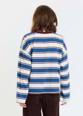Salinas Easy Long Sleeve Top - Cove Stripe // DAZE