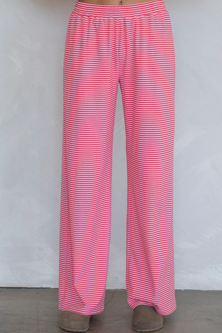 Levi Striped Pants - Pink