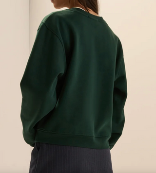 The Favorite Daughter Club Sweatshirt // Forest - Favorite Daughter