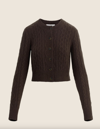 The Eleanore Cardigan//Ganache-Favortie Daughter