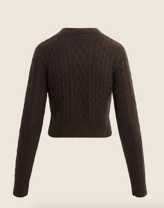 The Eleanore Cardigan//Ganache-Favortie Daughter