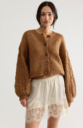 Thistle Cardigan - Macadamia // Free People