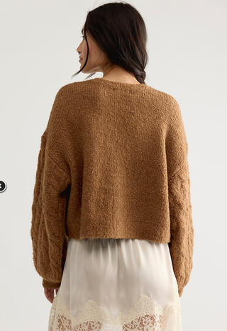 Thistle Cardigan - Macadamia // Free People