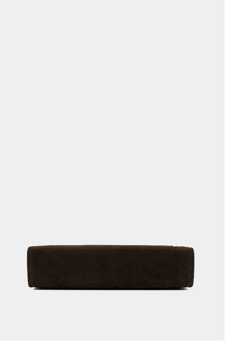 Cleo Clutch-Brown Suede//SHUSHOP