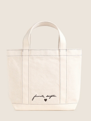 The Canvas Minnie Tote-Brown//Favorite Daughter