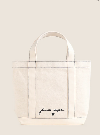 The Canvas Minnie Tote-Black//Favorite Daughter