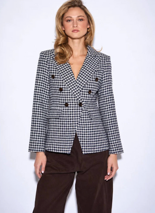 Jodi Blazer-English Check//John+Jen