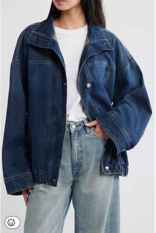 Nara Oversized HIGHLUXE Jacket-Denim//DL1961