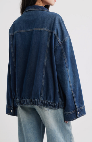 Nara Oversized HIGHLUXE Jacket-Denim//DL1961