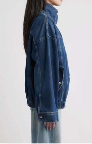 Nara Oversized HIGHLUXE Jacket-Denim//DL1961