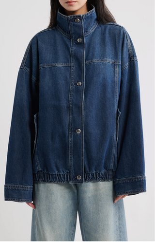 Nara Oversized HIGHLUXE Jacket-Denim//DL1961