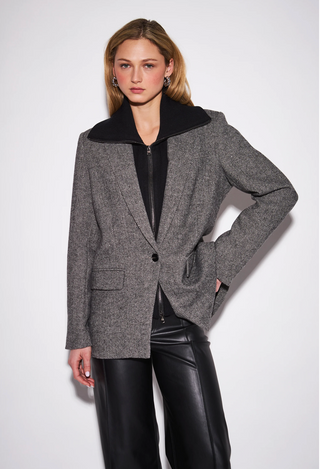 Hayes 2-1 Blazer-Misty Herringbone//John+Jen