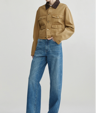 Boxy Denim Jacket-Savannas//DL1961