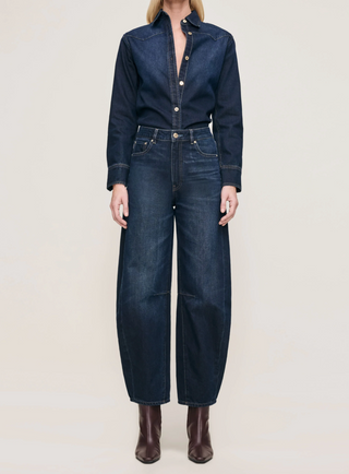 Micro Barrel Jeans-Oxford//DL1961