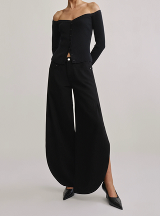 Rori Wide Barrel Jeans-Black//DL1961