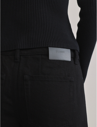 Rori Wide Barrel Jeans-Black//DL1961