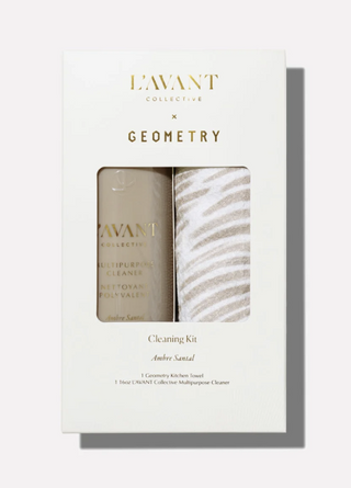 L'AVANT x Geometry Cleaning Kit - Ambre Santal