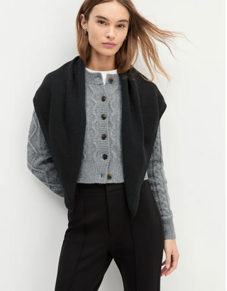 The Triangle Scarf - Black // Favorite Daughter