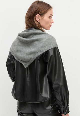 The Triangle Scarf - Grey // Favorite Daughter