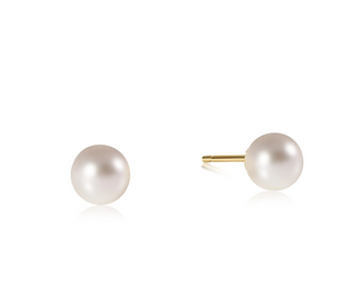 Classic 6mm Ball Stud - Pearl // Enewton