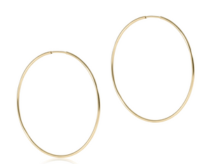 Endless Gold 1.75" Hoop // Enewton