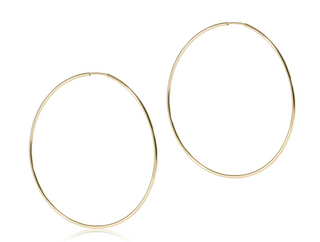 Endless Gold 2" Hoop // Enewton