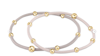 "E"essentials Bracelet Hair Ties // Enewton