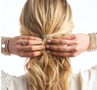 "E"essentials Bracelet Hair Ties // Enewton