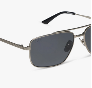 Pioneer Sunglasses-Silver Grey//DIFF
