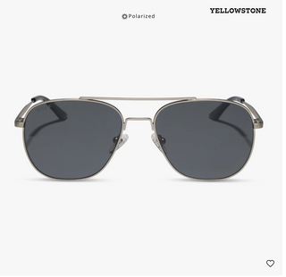 The Ranch Sunglasses-Brushed Grey//DIFF