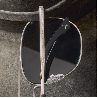 The Ranch Sunglasses-Brushed Grey//DIFF