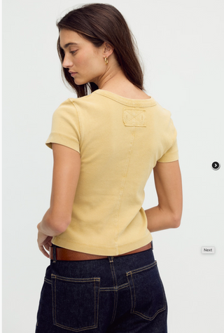 We The Free Atlas Crew Tee // Fallen Leaf // Free People