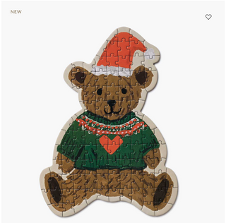 Beary Christmas mini Jigsaw Puzzle
